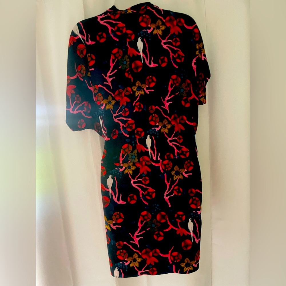 Colorful Floral Print mini Dress Rachel Roy brand XS women’s - Picture 6 of 6
